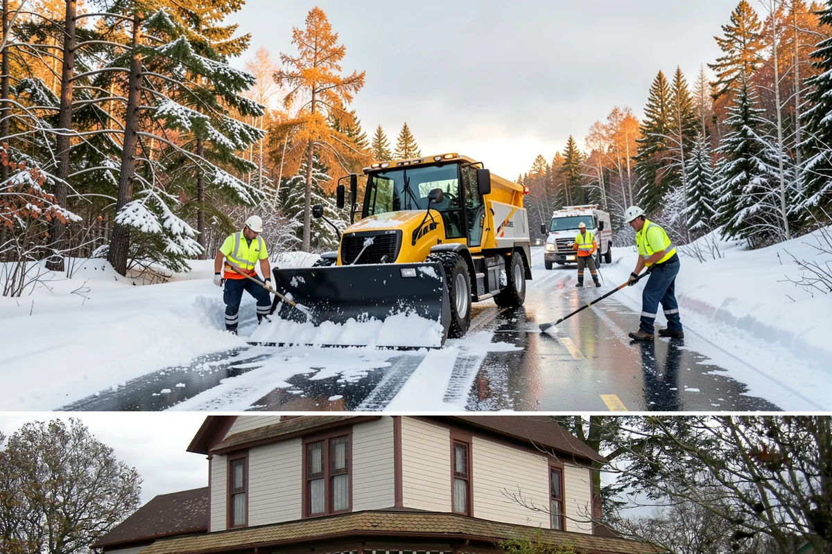 Park & Ride Snow Removal in Sumner, Pierce County, WA - Park-and-ride lots see peak need December through February around commuter freeze mornings.