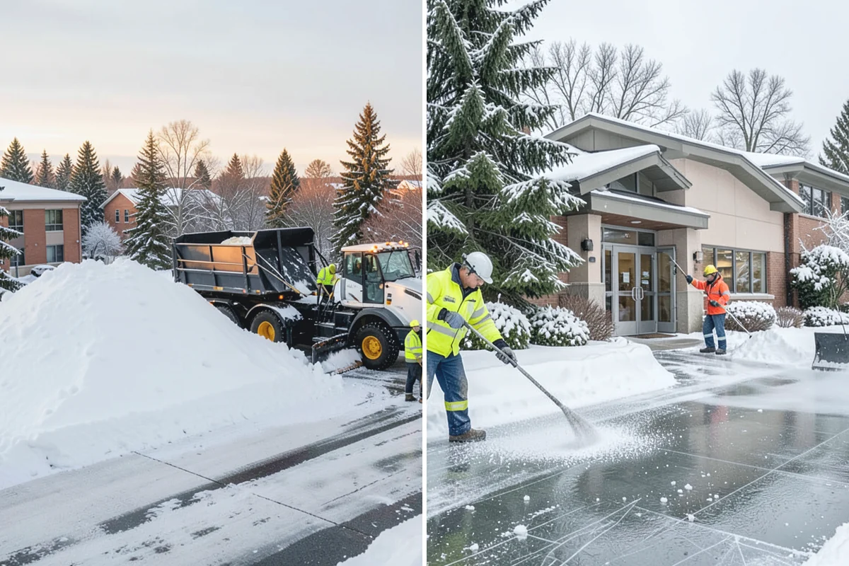 Park & Ride Snow Removal in Wilkeson, Pierce County, WA - Map lot lanes, stalls, and transit stop pads