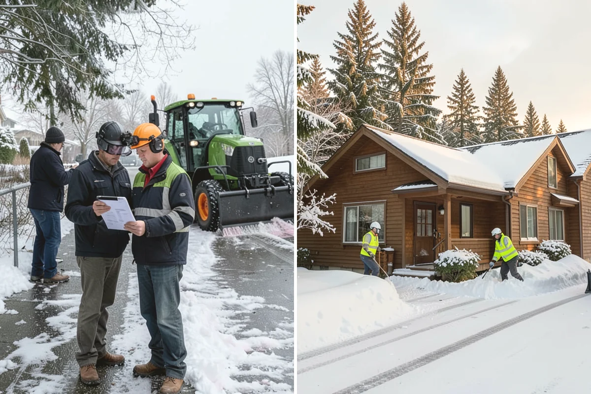 Parking Lot Deicing in Anacortes, Skagit County, WA - We identify shaded corners and poor-drainage areas that ice first