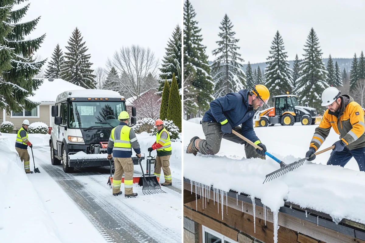 Parking Lot Deicing in Auburn, King County, WA - We identify shaded corners and poor-drainage areas that ice first