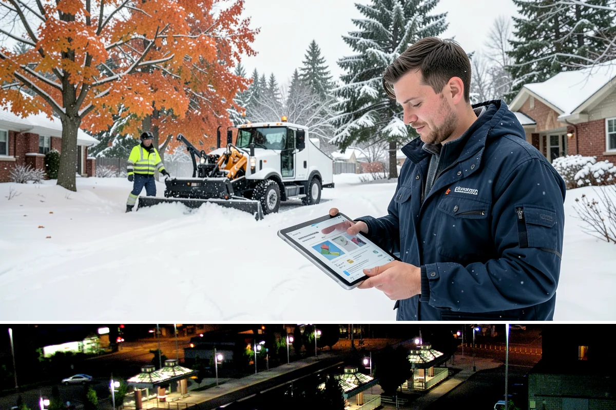 Parking Lot Deicing in Auburn, King County, WA - Deicing demand peaks during the December-to-February stretch when freezing rain is most frequent in the lowlands.