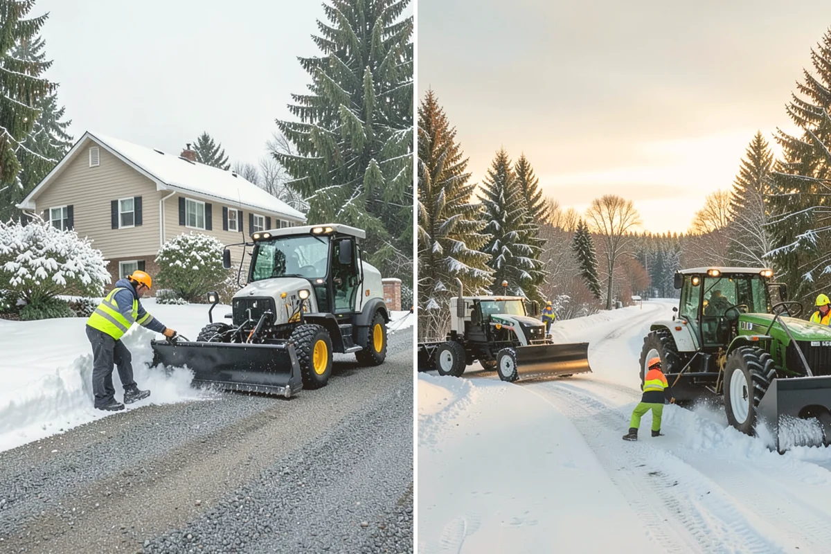 Parking Lot Deicing in Bellevue, King County, WA - We identify shaded corners and poor-drainage areas that ice first