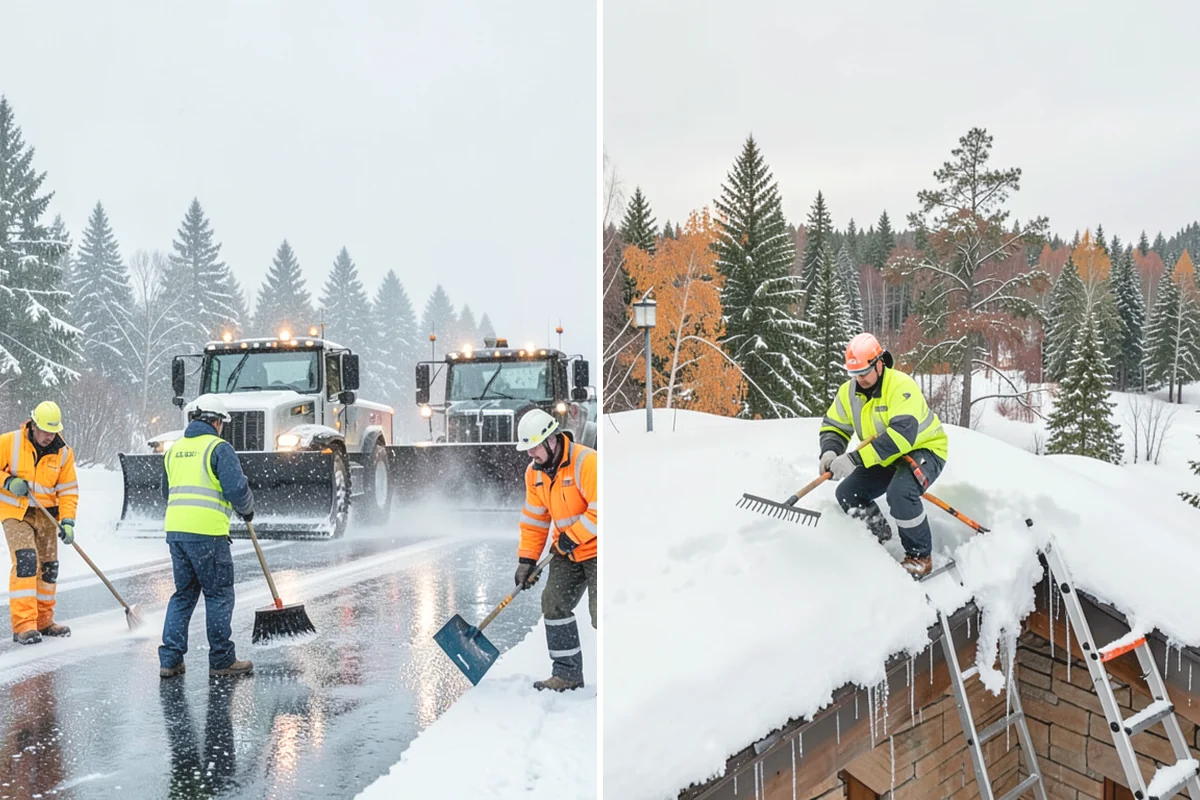 Parking Lot Deicing in Black Diamond, King County, WA - We identify shaded corners and poor-drainage areas that ice first