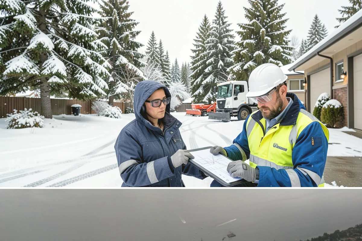 Parking Lot Deicing in Des Moines, King County, WA - Deicing demand peaks during the December-to-February stretch when freezing rain is most frequent in the lowlands.