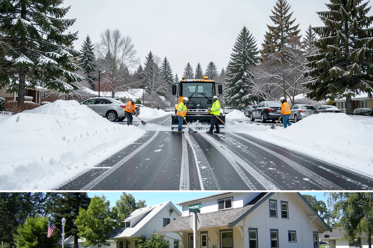 Parking Lot Deicing in DuPont, Pierce County, WA - Deicing demand peaks during the December-to-February stretch when freezing rain is most frequent in the lowlands.