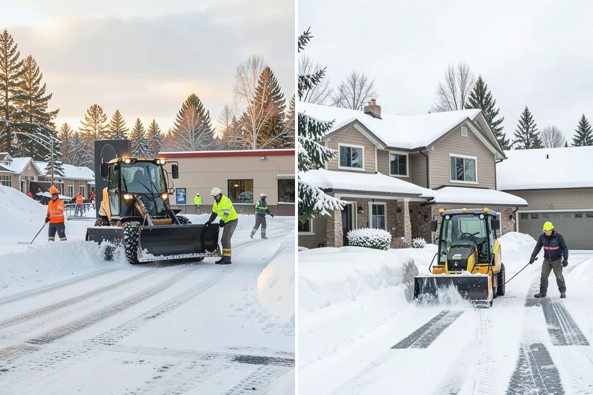 Parking Lot Deicing in Gold Bar, Snohomish County, WA - We identify shaded corners and poor-drainage areas that ice first
