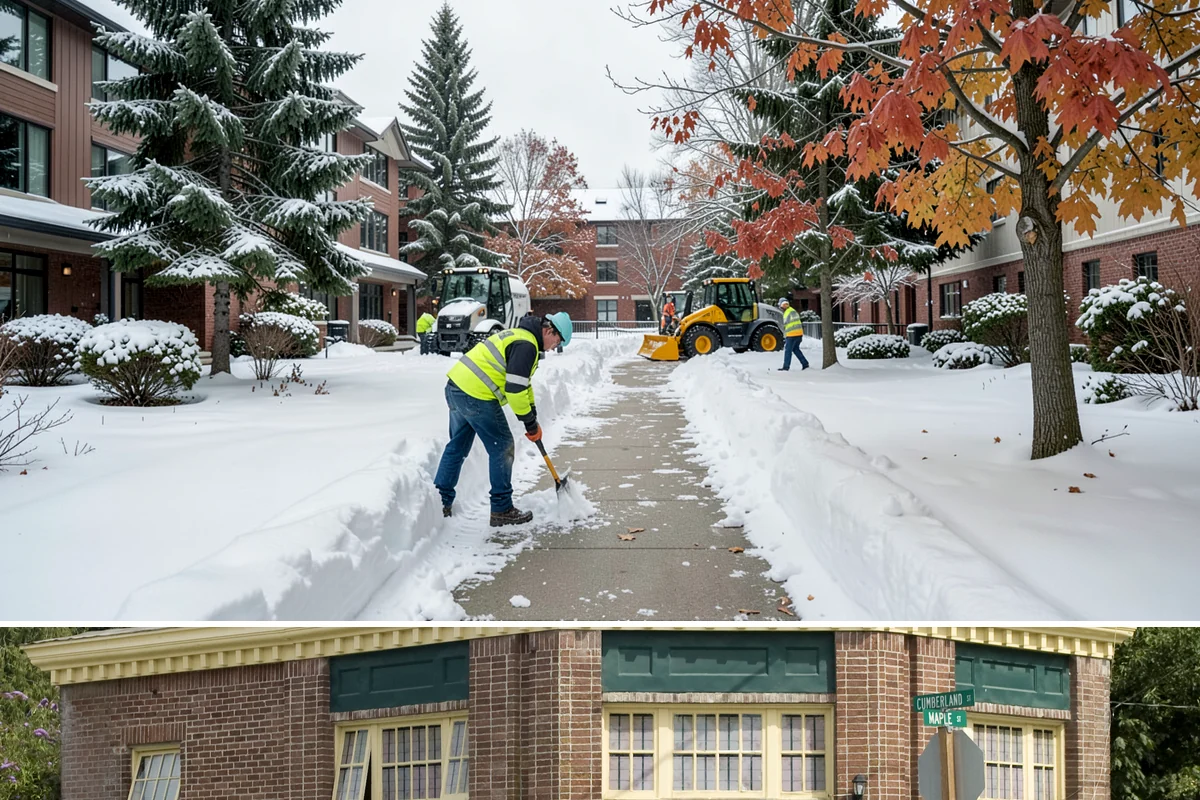 Parking Lot Deicing in Hamilton, Skagit County, WA - Deicing demand peaks during the December-to-February stretch when freezing rain is most frequent in the lowlands.