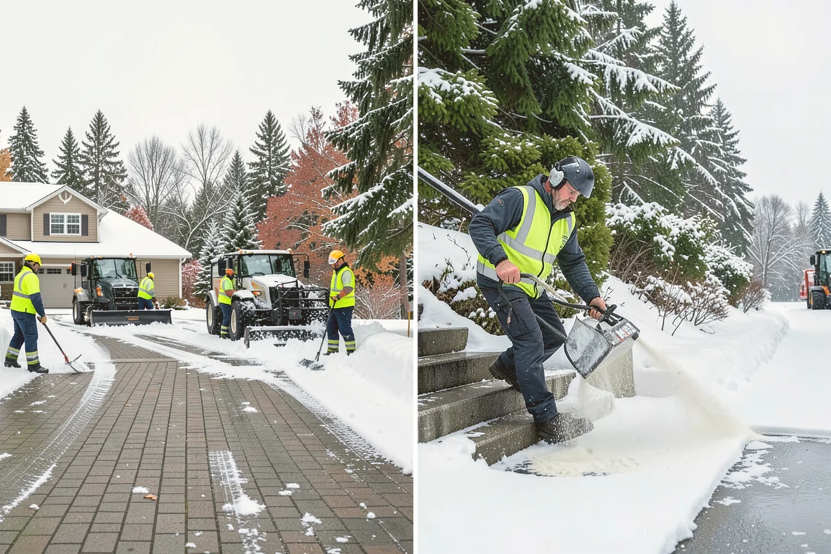 Parking Lot Deicing in Snohomish, Snohomish County, WA - We identify shaded corners and poor-drainage areas that ice first