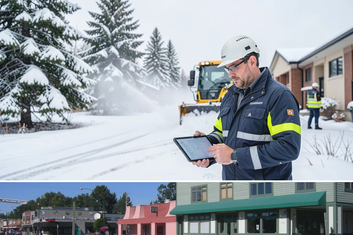 Parking Lot Deicing in Snoqualmie, King County, WA - Deicing demand peaks during the December-to-February stretch when freezing rain is most frequent in the lowlands.