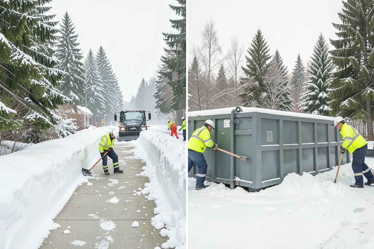 Parking Lot Deicing in Steilacoom, Pierce County, WA - We identify shaded corners and poor-drainage areas that ice first