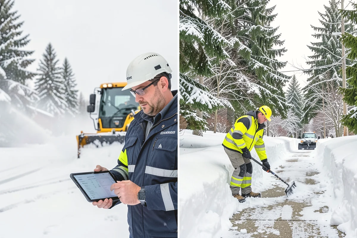 Parking Lot Ice Removal in Burlington, Skagit County, WA - We locate bonded ice from thaw-and-refreeze cycles