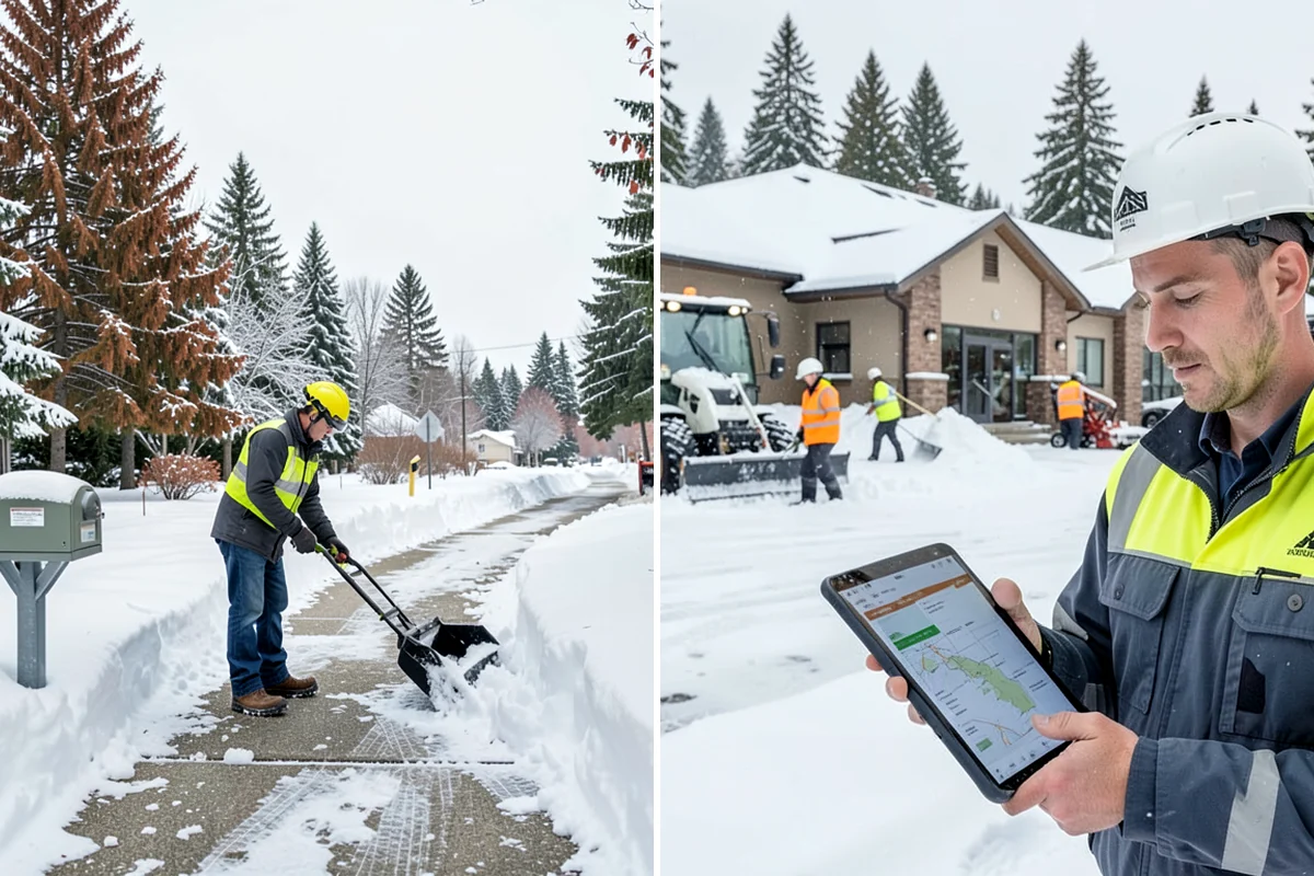 Parking Lot Ice Removal in Concrete, Skagit County, WA - We locate bonded ice from thaw-and-refreeze cycles