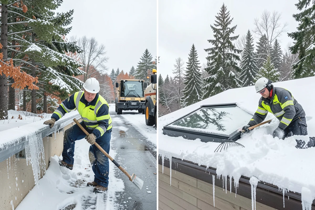 Parking Lot Ice Removal in Coupeville, Island County, WA - We locate bonded ice from thaw-and-refreeze cycles