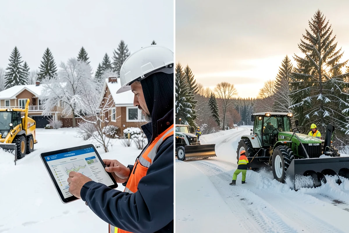 Parking Lot Ice Removal in DuPont, Pierce County, WA - We locate bonded ice from thaw-and-refreeze cycles