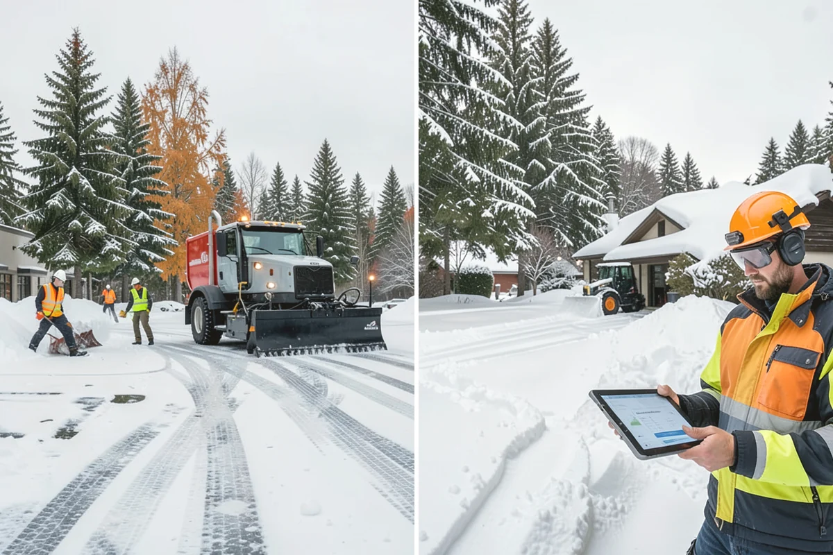 Parking Lot Ice Removal in Duvall, King County, WA - We locate bonded ice from thaw-and-refreeze cycles