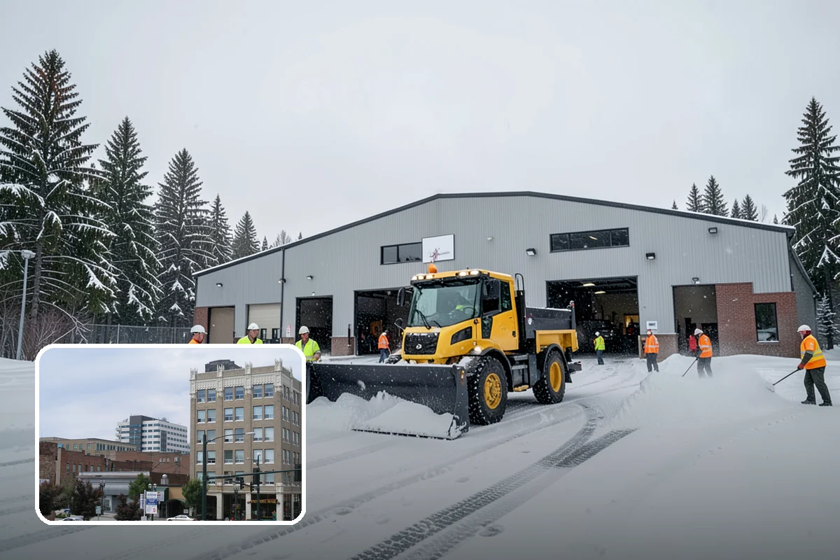 Parking Lot Ice Removal in Everett, Snohomish County, WA - Clears layered ice deicer cannot lift