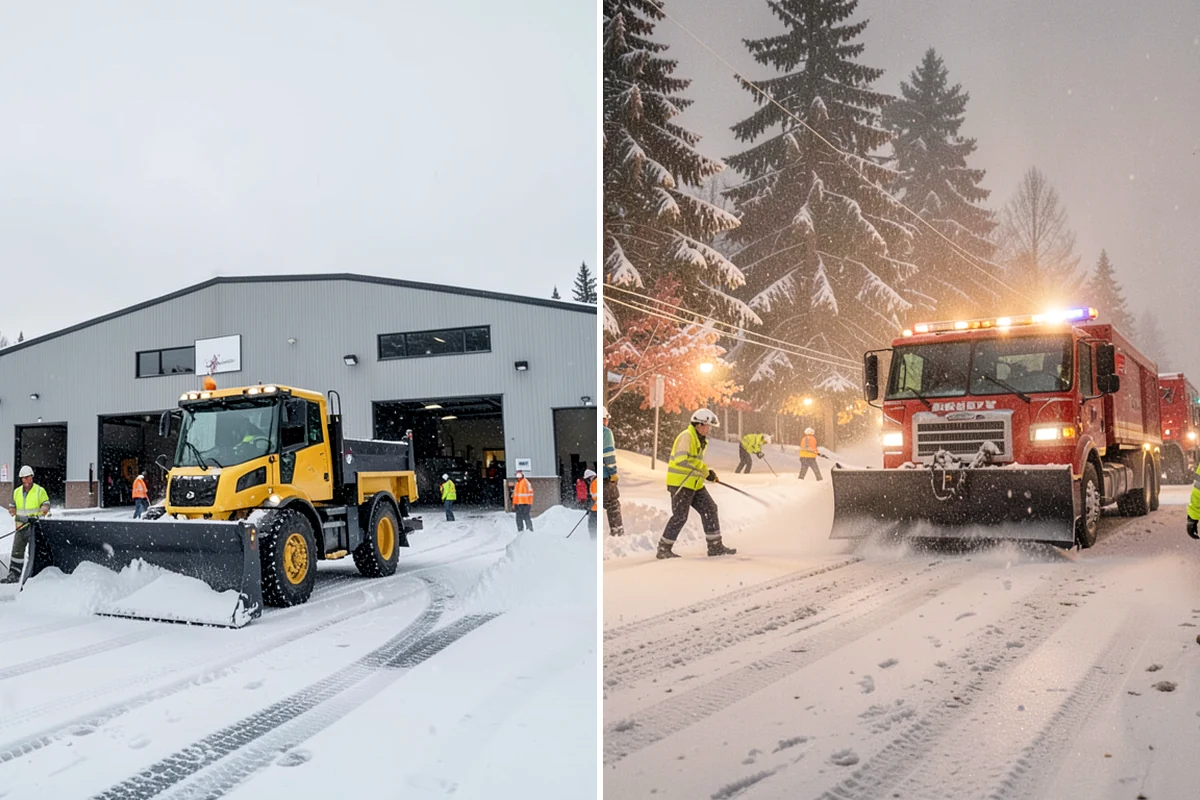 Parking Lot Ice Removal in Federal Way, King County, WA - We locate bonded ice from thaw-and-refreeze cycles