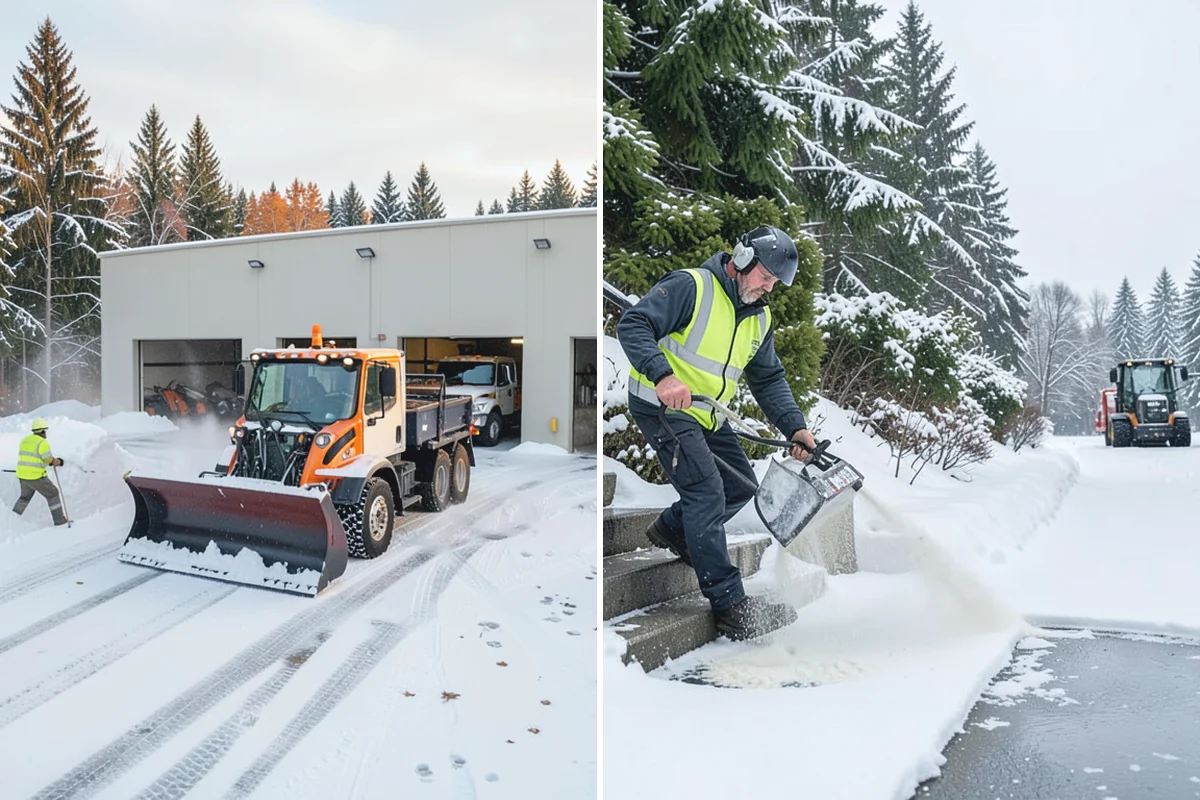 Parking Lot Ice Removal in Hamilton, Skagit County, WA - We locate bonded ice from thaw-and-refreeze cycles
