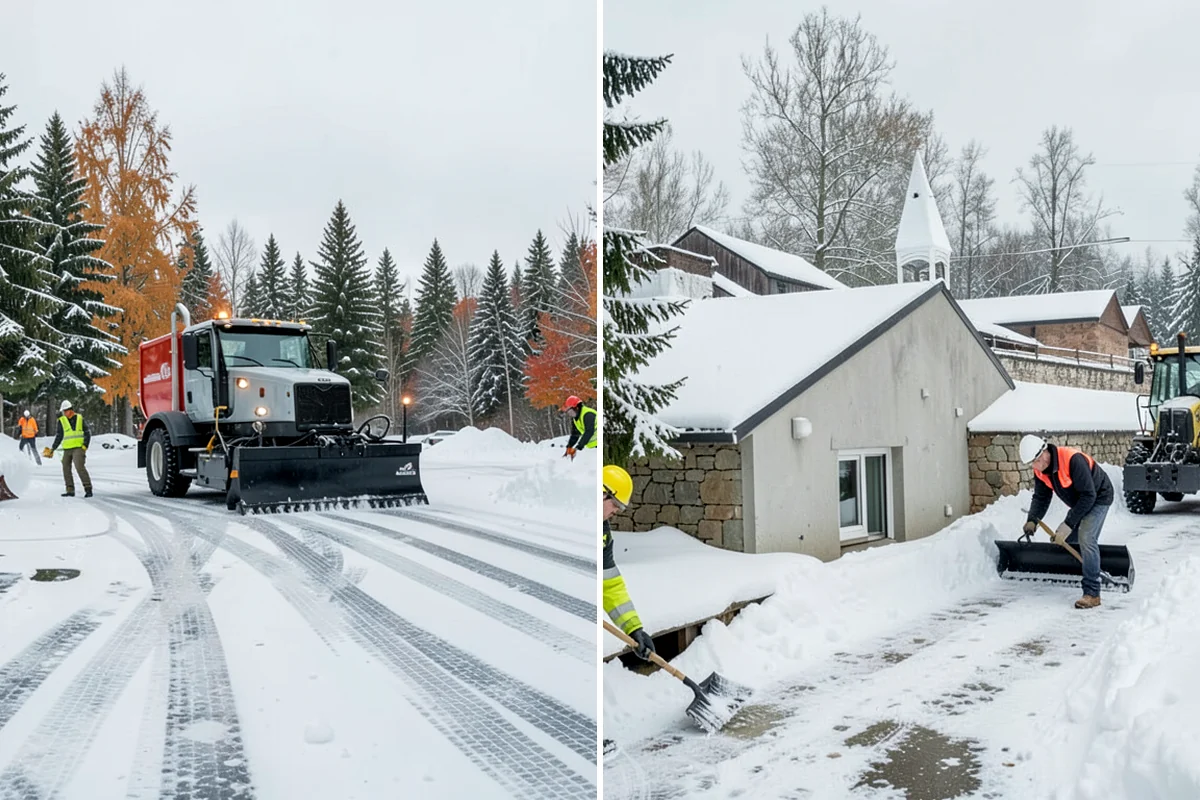Parking Lot Ice Removal in Hunts Point, King County, WA - We locate bonded ice from thaw-and-refreeze cycles