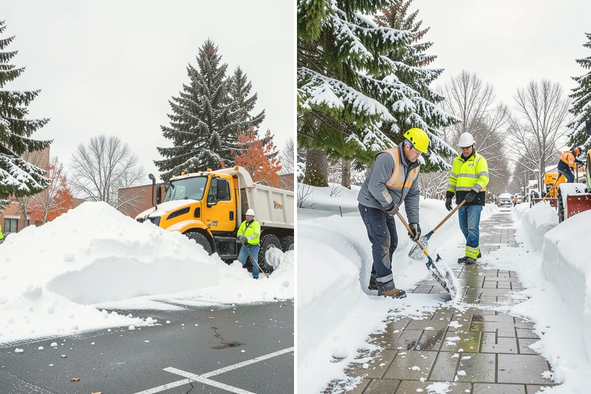 Parking Lot Ice Removal in Index, Snohomish County, WA - We locate bonded ice from thaw-and-refreeze cycles