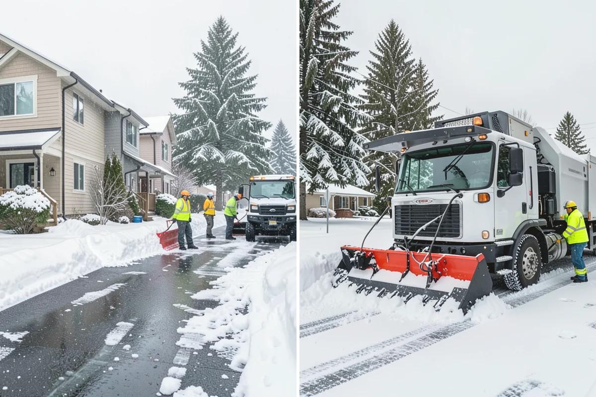 Parking Lot Ice Removal in Issaquah, King County, WA - We locate bonded ice from thaw-and-refreeze cycles