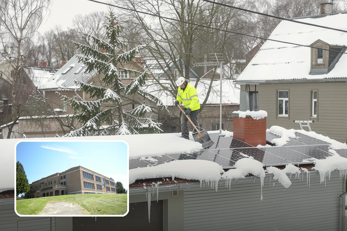 Parking Lot Ice Removal in Maple Valley, King County, WA - Clears layered ice deicer cannot lift