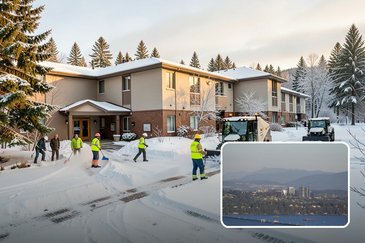 Parking Lot Ice Removal in Medina, King County, WA - Clears layered ice deicer cannot lift