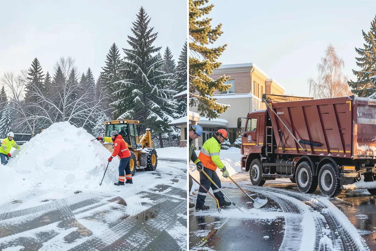 Parking Lot Ice Removal in Medina, King County, WA - We locate bonded ice from thaw-and-refreeze cycles