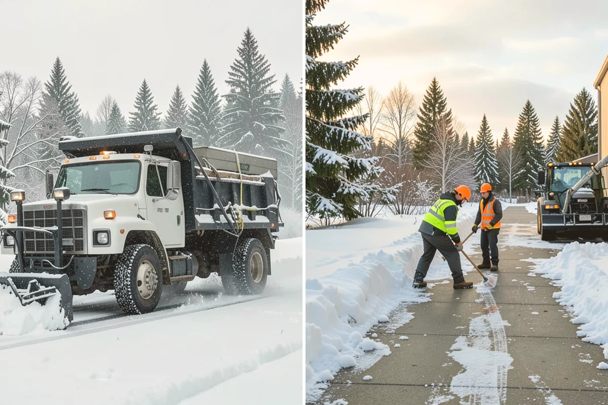 Parking Lot Ice Removal in Milton, King County, WA - We locate bonded ice from thaw-and-refreeze cycles