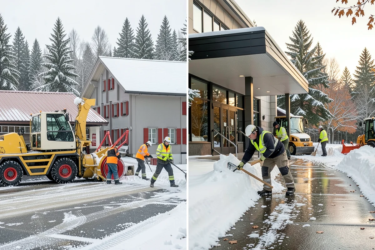 Parking Lot Ice Removal in SeaTac, King County, WA - We locate bonded ice from thaw-and-refreeze cycles