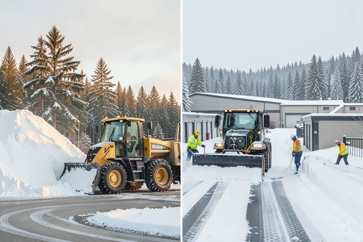 Parking Lot Ice Removal in Skykomish, King County, WA - We locate bonded ice from thaw-and-refreeze cycles