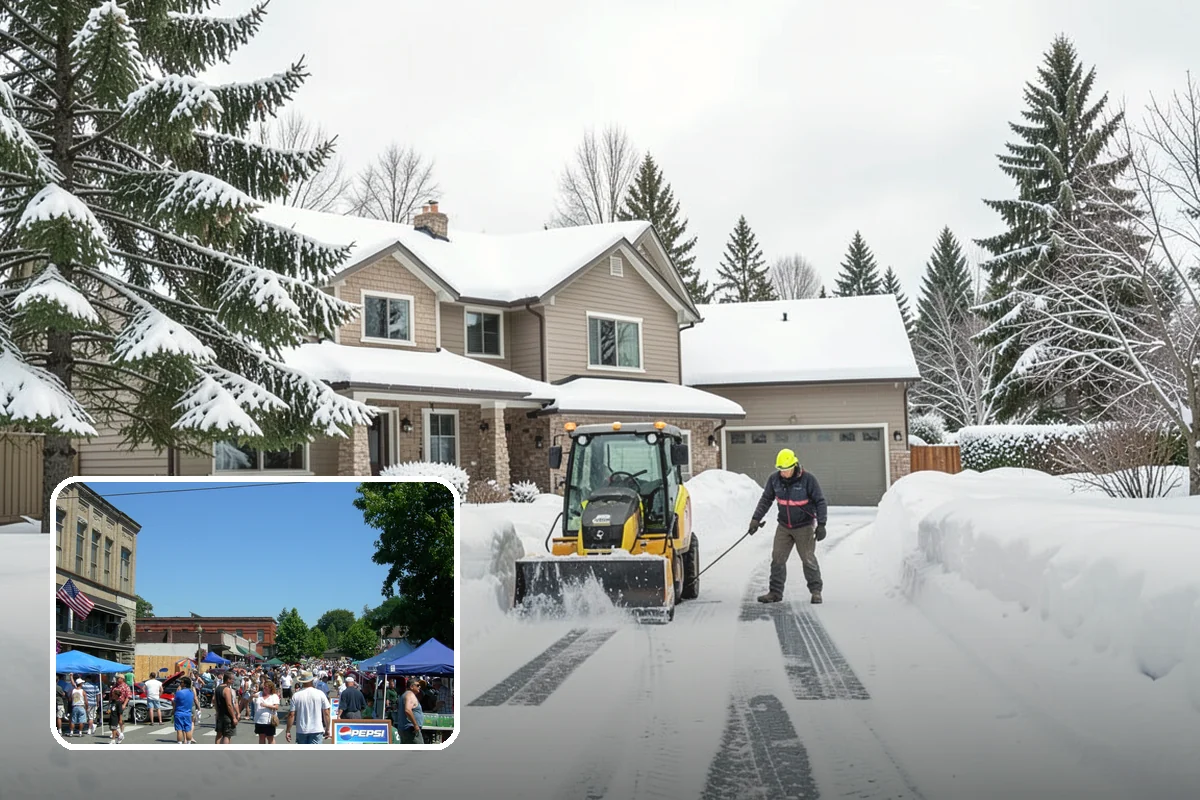 Parking Lot Ice Removal in Snohomish, Snohomish County, WA - Clears layered ice deicer cannot lift