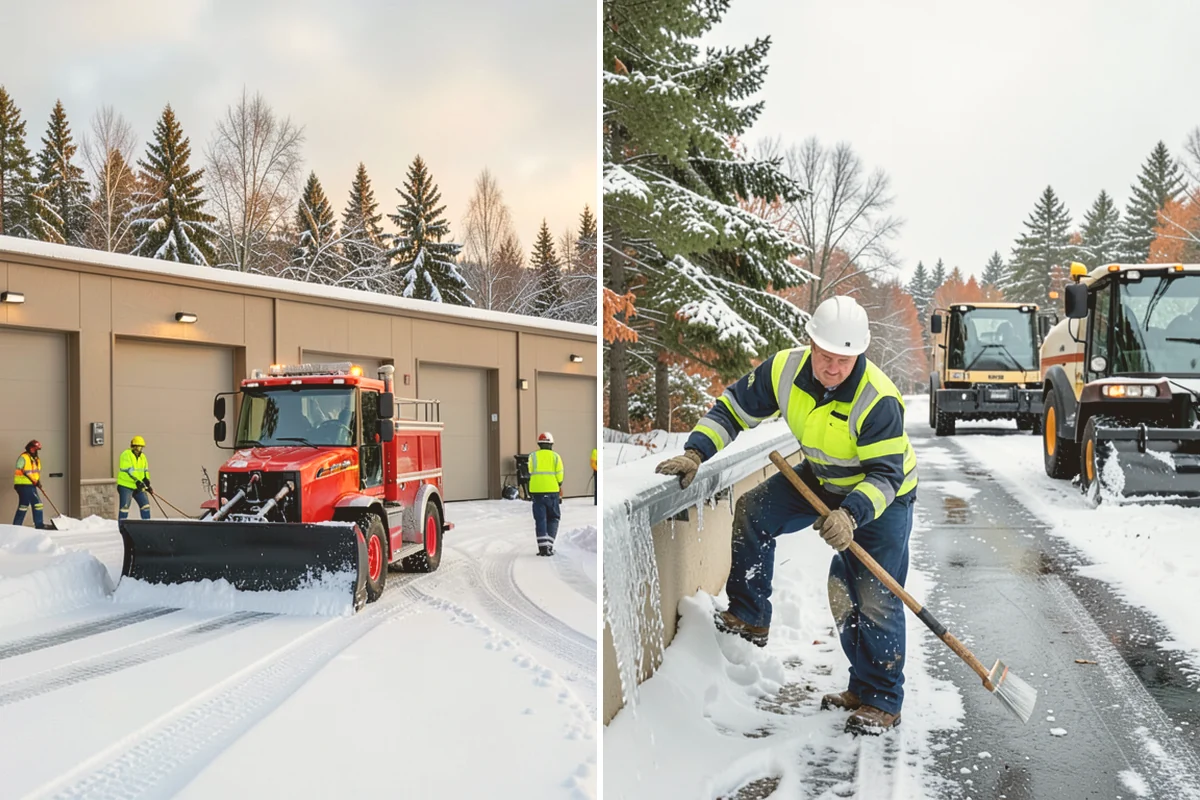 Parking Lot Ice Removal in Snohomish, Snohomish County, WA - We locate bonded ice from thaw-and-refreeze cycles