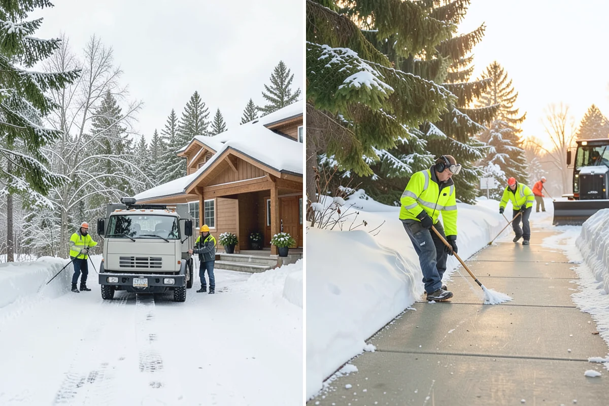 Parking Lot Ice Removal in South Prairie, Pierce County, WA - We locate bonded ice from thaw-and-refreeze cycles