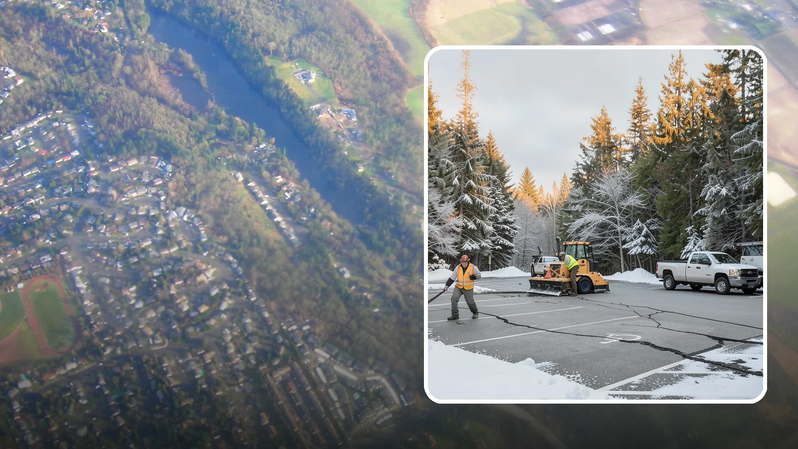 Parking Lot Maintenance in Algona, King County, WA - We provide season-long parking lot upkeep that keeps your surface safe through every Western Washington winter event.