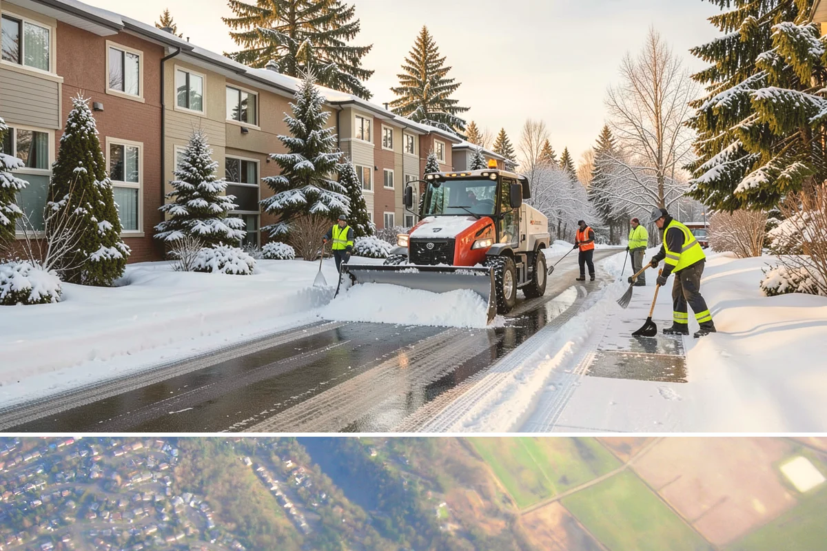 Parking Lot Maintenance in Algona, King County, WA - Maintenance agreements run the full season, typically November through March.
