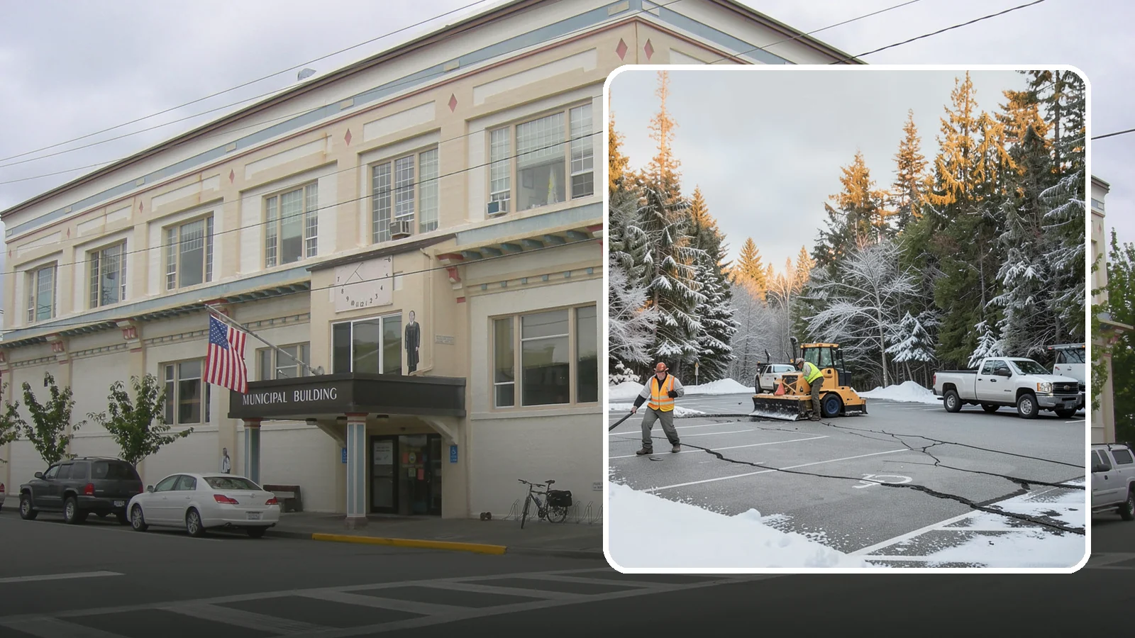 Parking Lot Maintenance in Anacortes, Skagit County, WA - We provide season-long parking lot upkeep that keeps your surface safe through every Western Washington winter event.
