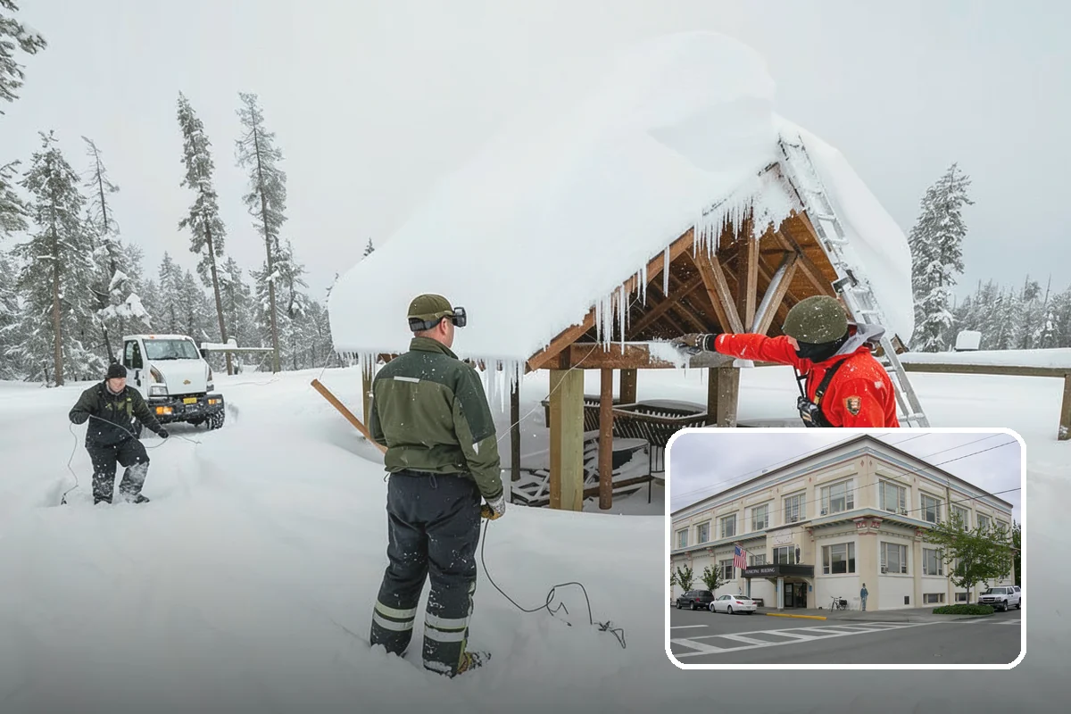 Parking Lot Maintenance in Anacortes, Skagit County, WA - One plan covering all winter services