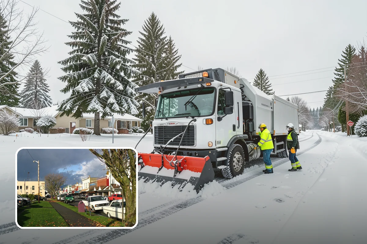 Parking Lot Maintenance in Arlington, Snohomish County, WA - One plan covering all winter services