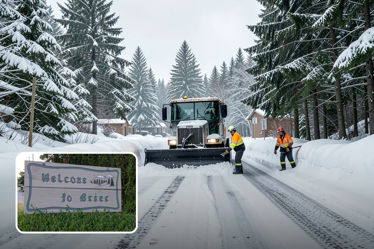 Parking Lot Maintenance in Brier, Snohomish County, WA - One plan covering all winter services