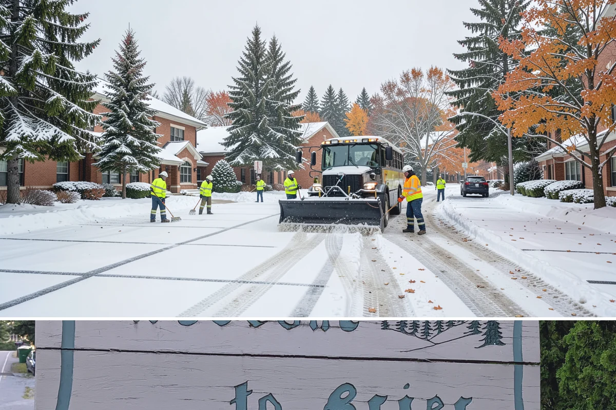 Parking Lot Maintenance in Brier, Snohomish County, WA - Maintenance agreements run the full season, typically November through March.