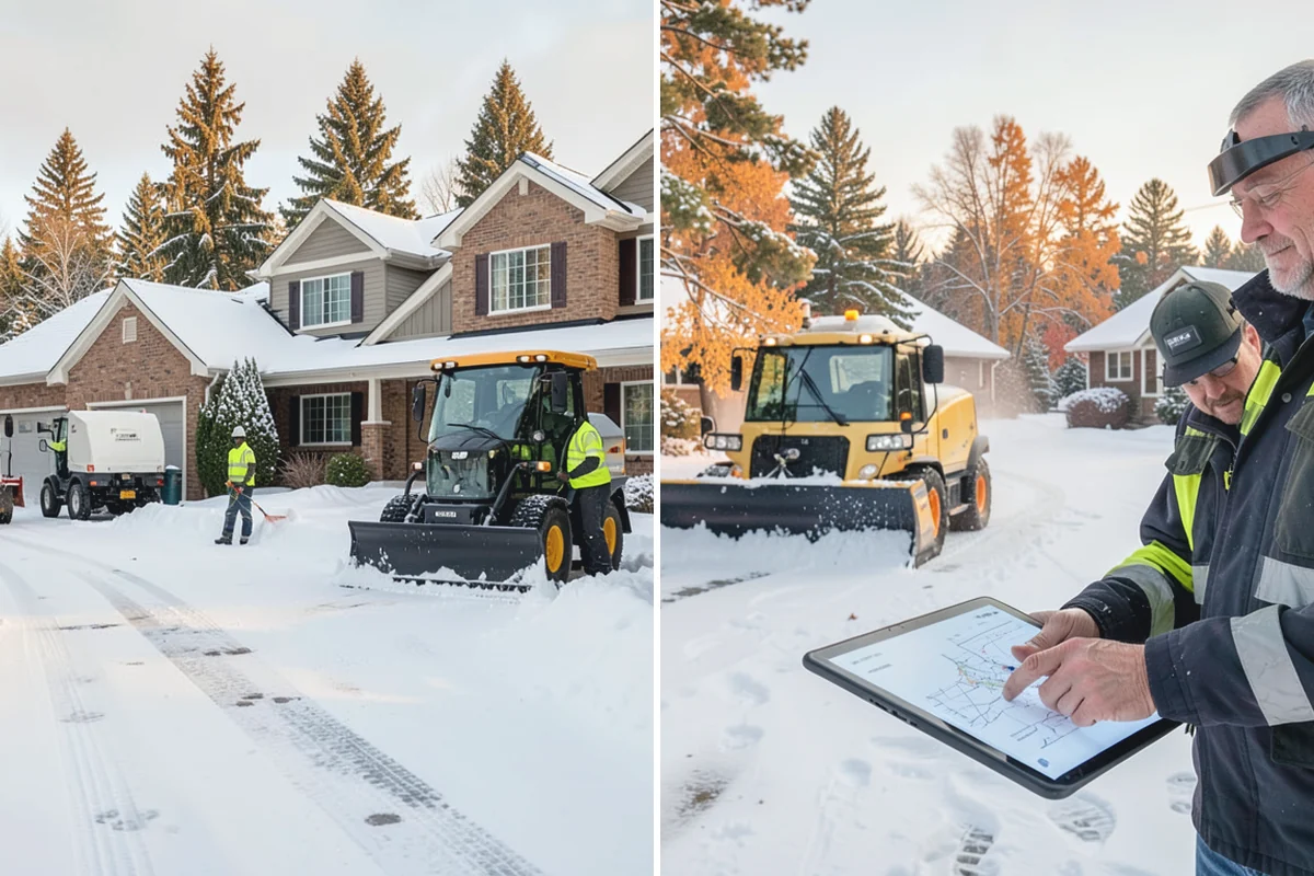 Parking Lot Maintenance in Buckley, Pierce County, WA - We build a season plan from a detailed site assessment