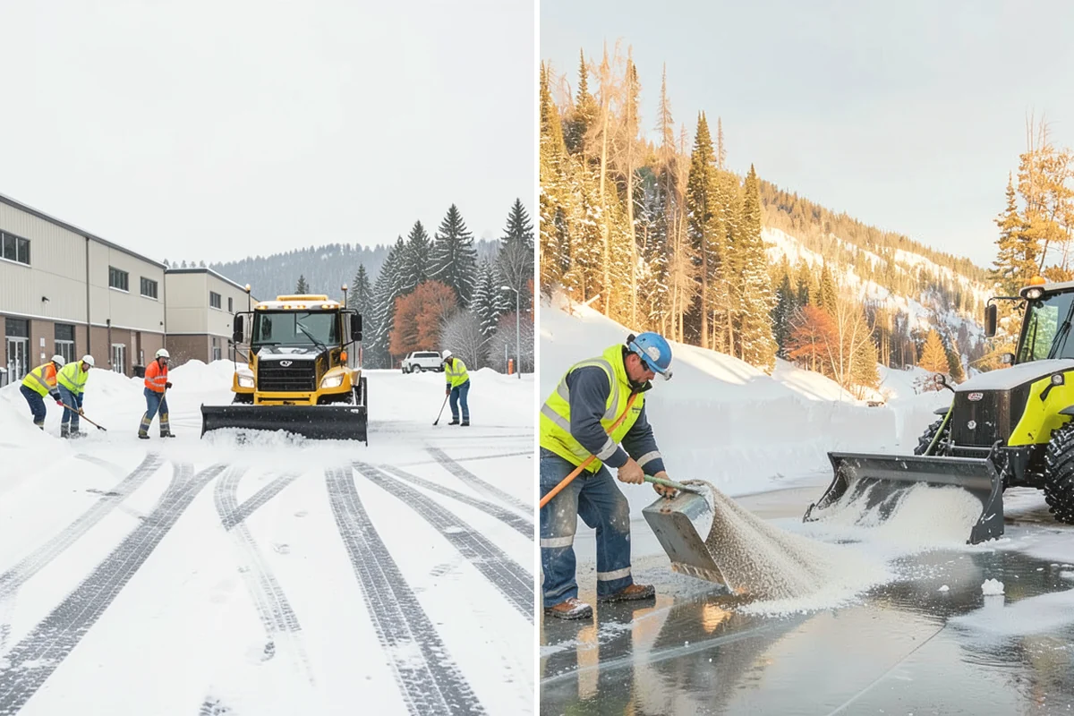 Parking Lot Maintenance in Burien, King County, WA - We build a season plan from a detailed site assessment