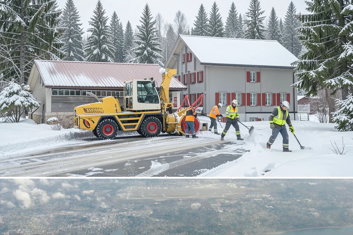 Parking Lot Maintenance in Burien, King County, WA - Maintenance agreements run the full season, typically November through March.