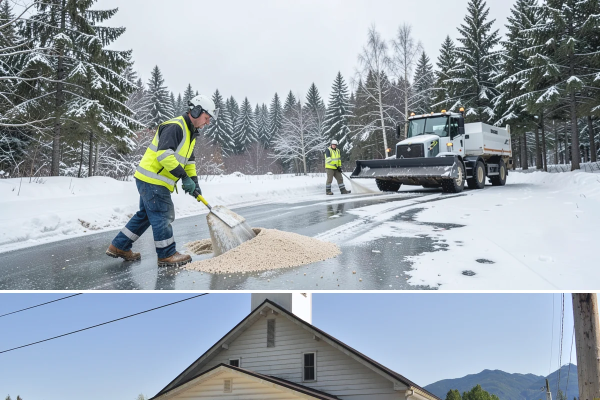 Parking Lot Maintenance in Concrete, Skagit County, WA - Maintenance agreements run the full season, typically November through March.