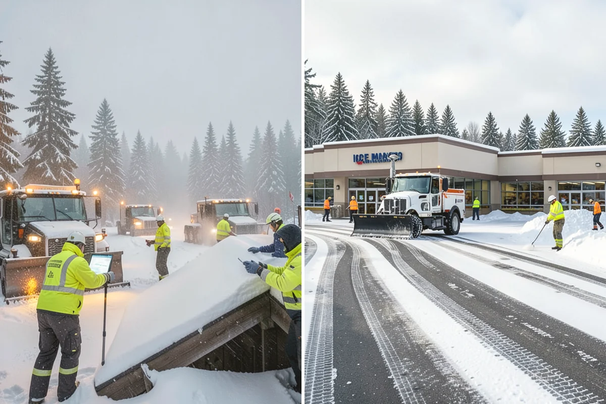 Parking Lot Maintenance in Covington, King County, WA - We build a season plan from a detailed site assessment