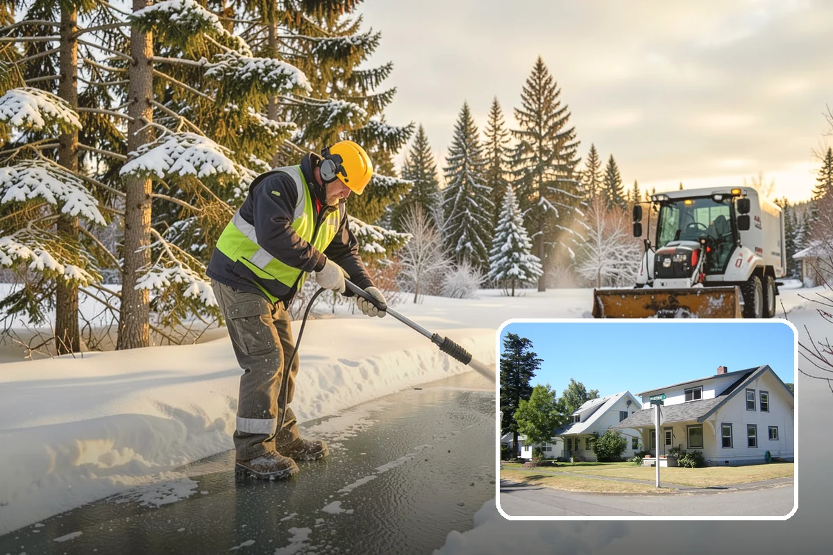 Parking Lot Maintenance in DuPont, Pierce County, WA - One plan covering all winter services