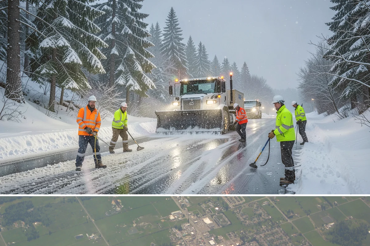 Parking Lot Maintenance in Enumclaw, King County, WA - Maintenance agreements run the full season, typically November through March.