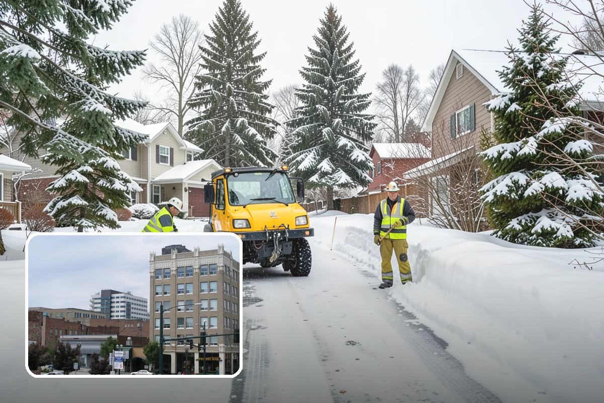 Parking Lot Maintenance in Everett, Snohomish County, WA - One plan covering all winter services
