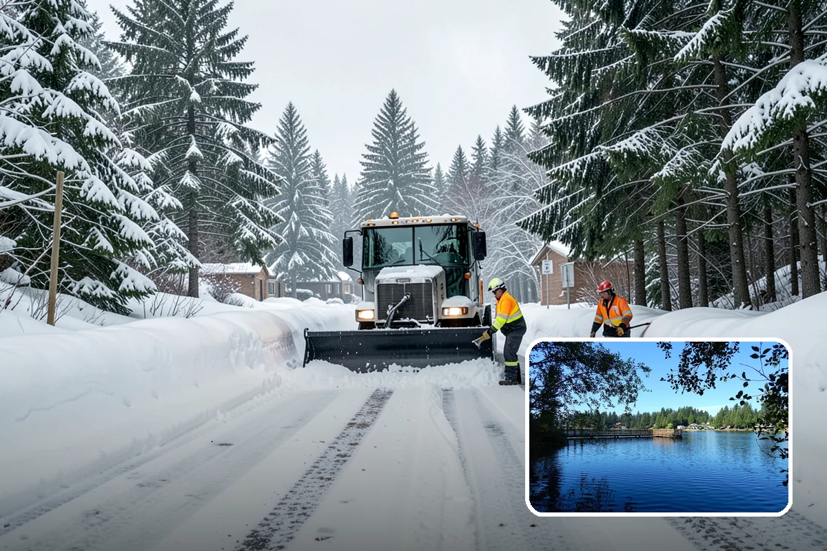 Parking Lot Maintenance in Federal Way, King County, WA - One plan covering all winter services